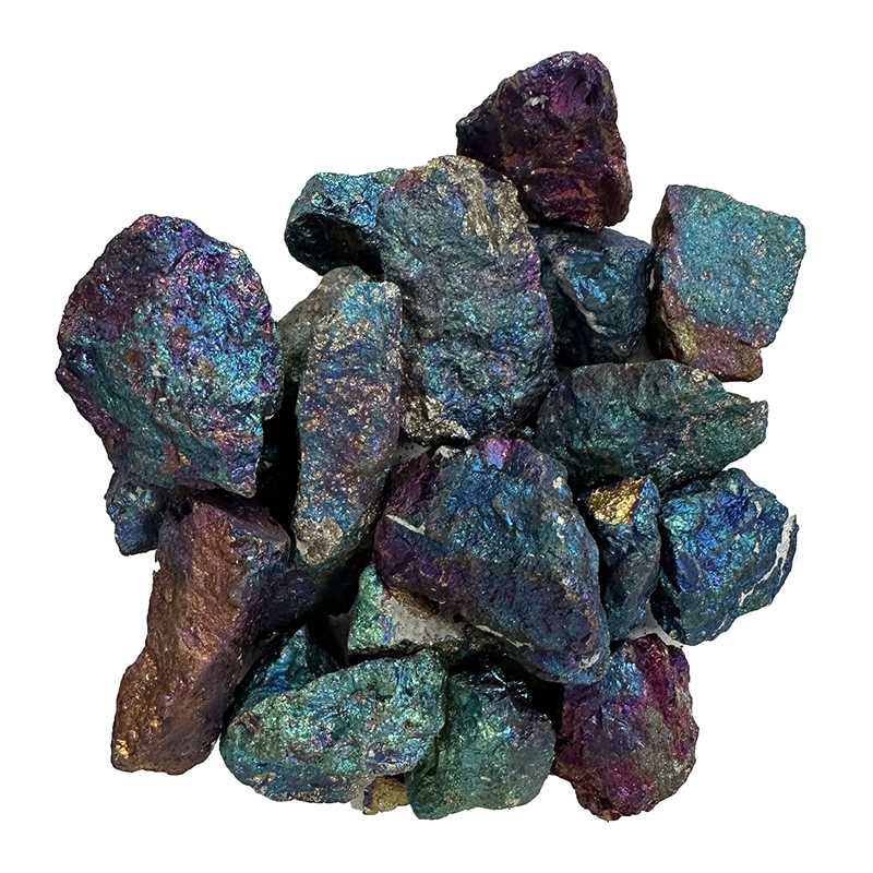 Chalcopyrite extra du Mexique - Le kg - 4 à 6 cm