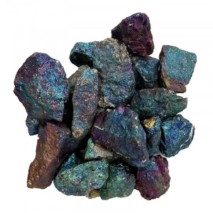 Chalcopyrite extra du Mexique - Le kg - 4 à 6 cm