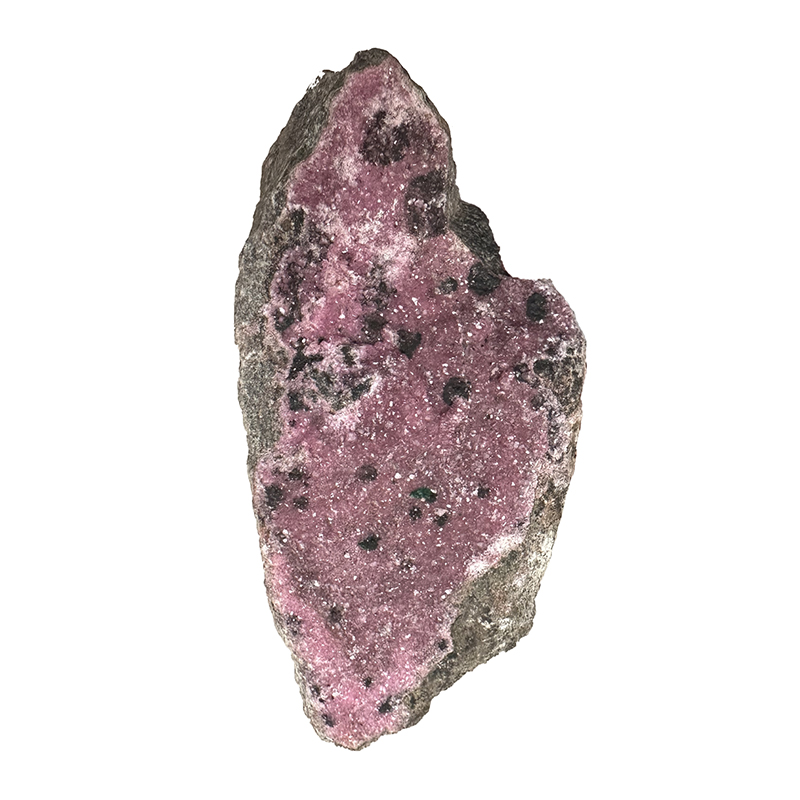 Cobaltocalcite rose cristallisée sur gangue - Congo - Pièce unique - 202304_40