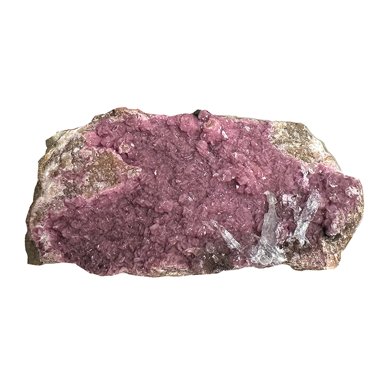 Cobaltocalcite rose cristallisée sur gangue - Congo - Pièce unique - 202304_33