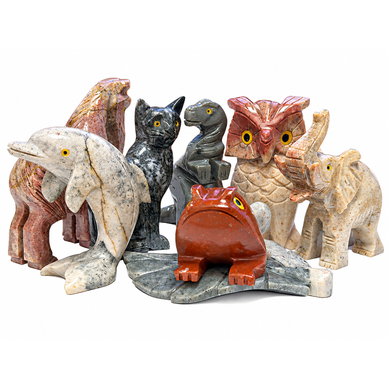Animaux 75mm lot 3 pcs par variété