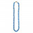 Collier Howlite Turquoise noué