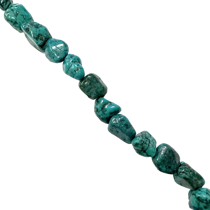 Collier turquoise nuggets GM 42cm