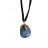 Collier Pierre roulée Cristal de roche craquelé teinté