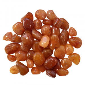 Cornaline du Brésil pierres roulées 1KG