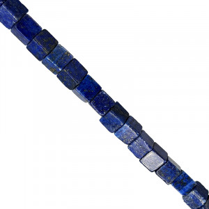 Fil carré Lapis Lazuli  8 mm - La pièce