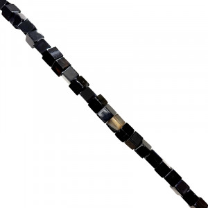 Fil carré Onyx 8 mm - La pièce