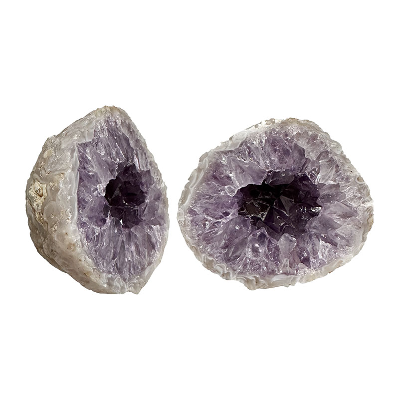 Géodinos avec cristaux d'Améthyste