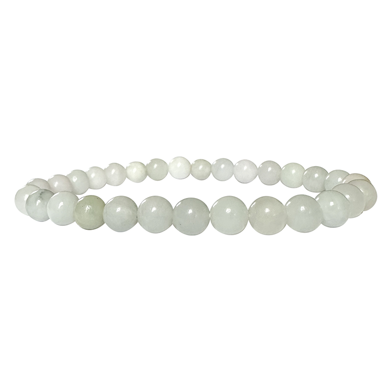 Bracelet perle boule Jade Birmanie