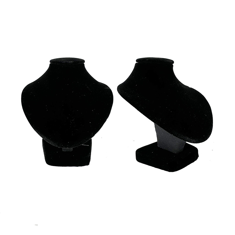Présentoir noir pour pendentif de 10 cm