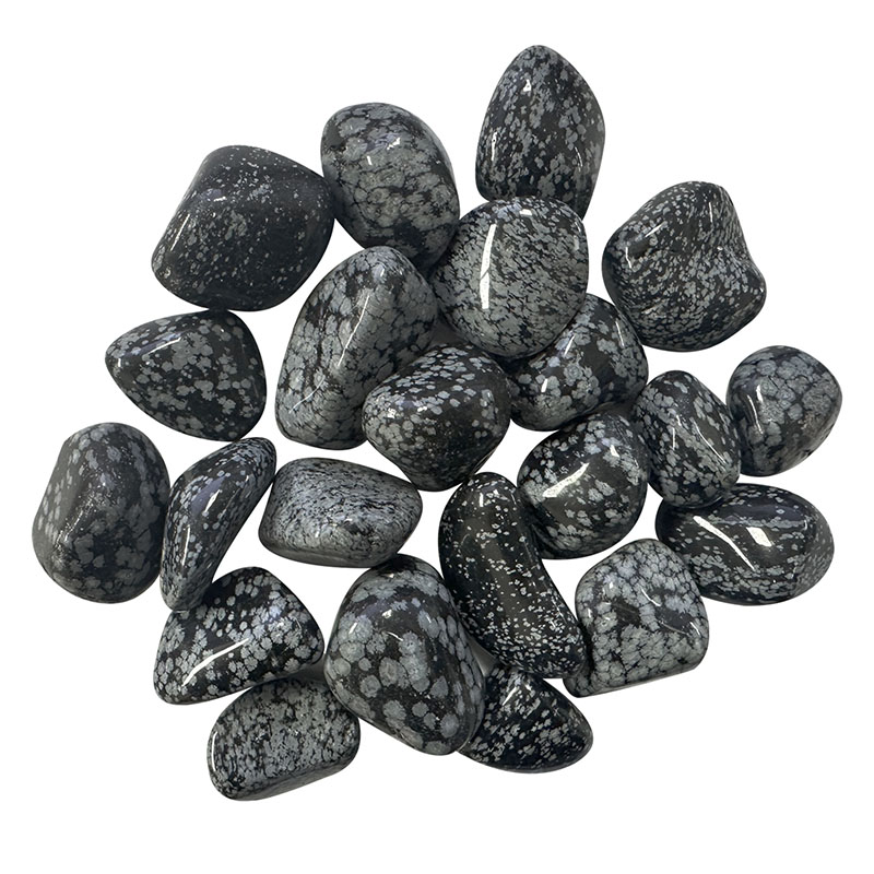 Obsidienne mouchetée USA pierres roulées
