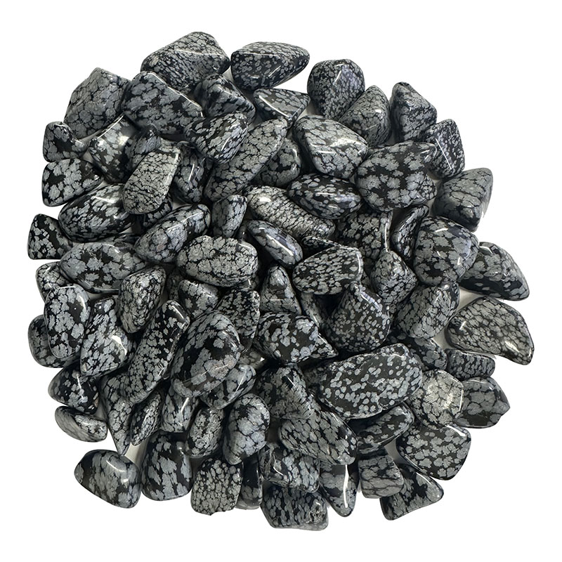 Obsidienne mouchetée USA pierres roulées