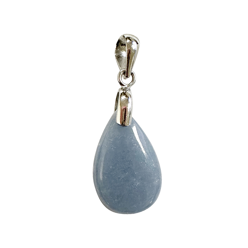 Pendentif Angelite - argent 925 rhodié