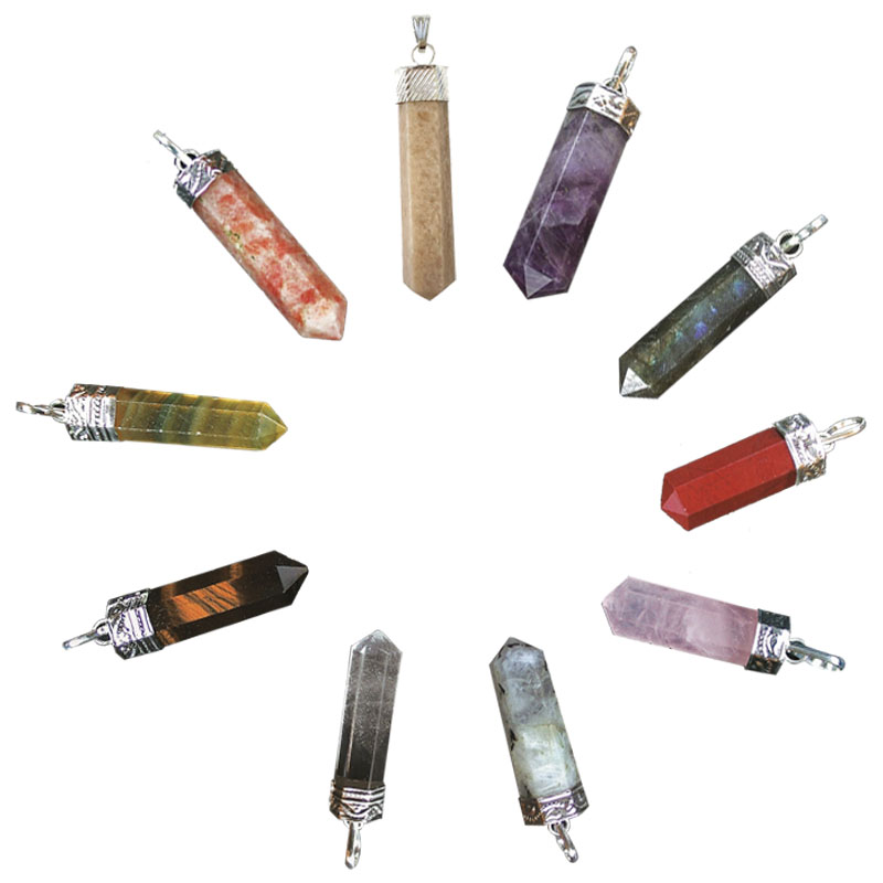 Pendentif pointe polie les 5, autres coloris