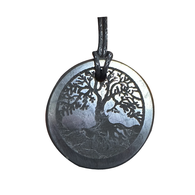 Pendentif Shungite - Arbre de vie - La pièce