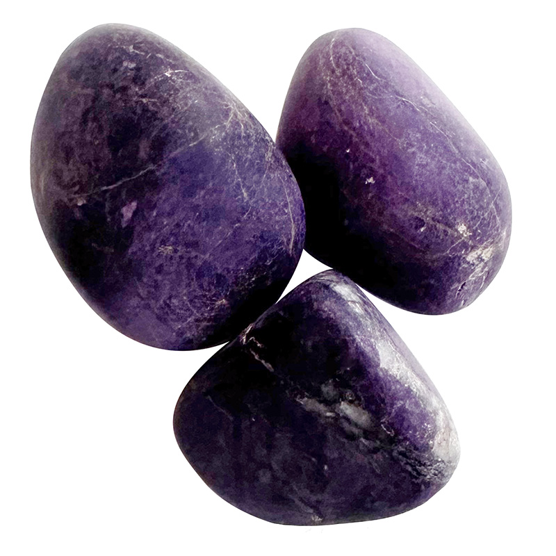 Purpurite pierres roulées les 50GRS