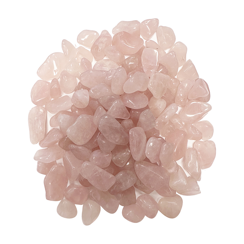 Quartz Rose extra Brésil pierres roulées les 500 grs