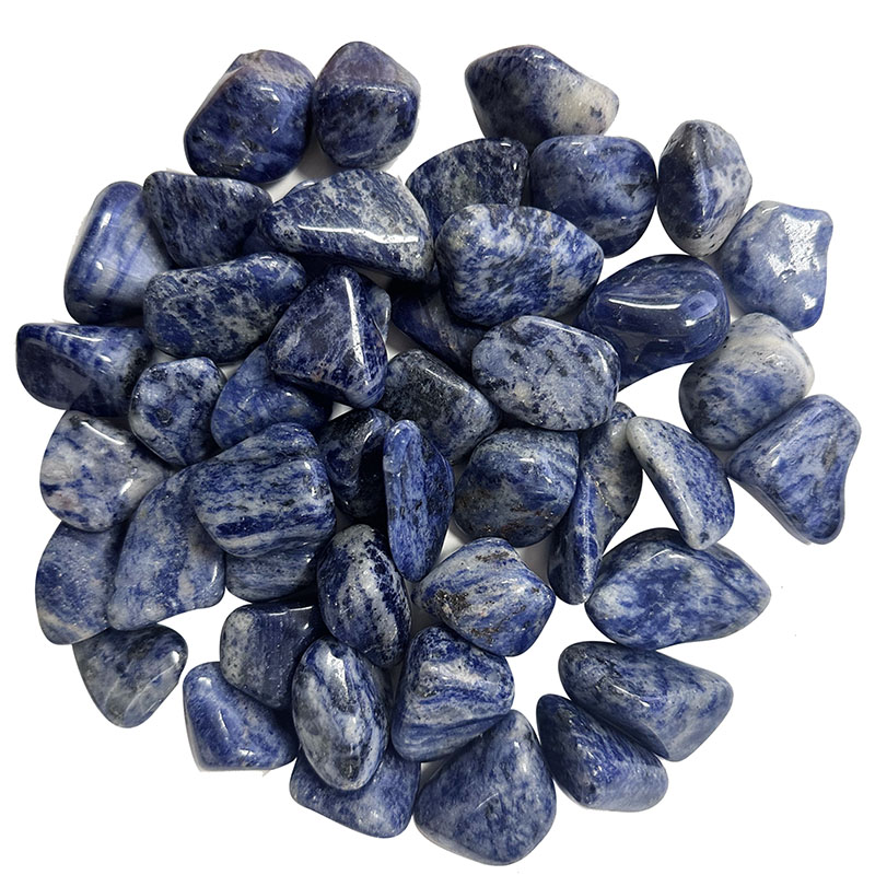 Sodalite du Brésil pierres roulées 1KG