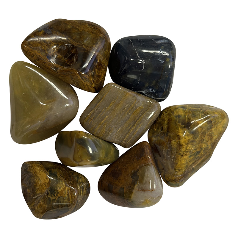 Nellite (Lionskin) pierres roulées les 100 GRS