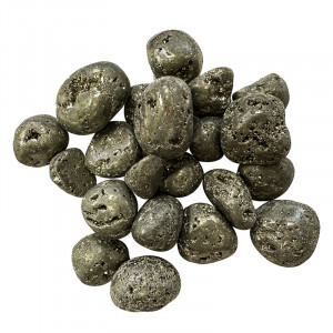 Pyrite chispas du Pérou pierres roulées lot de 500 grs
