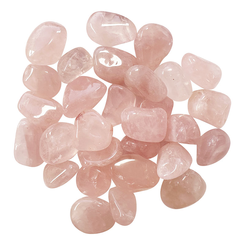 Quartz Rose extra Brésil pierres roulées les 500 grs