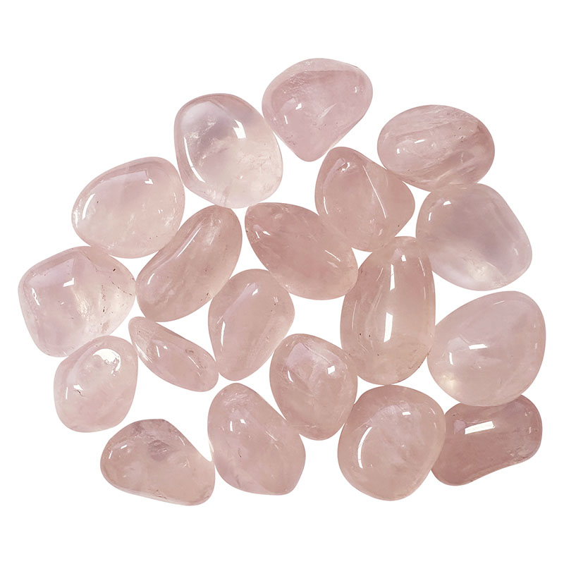 Quartz Rose extra Brésil pierres roulées les 500 grs