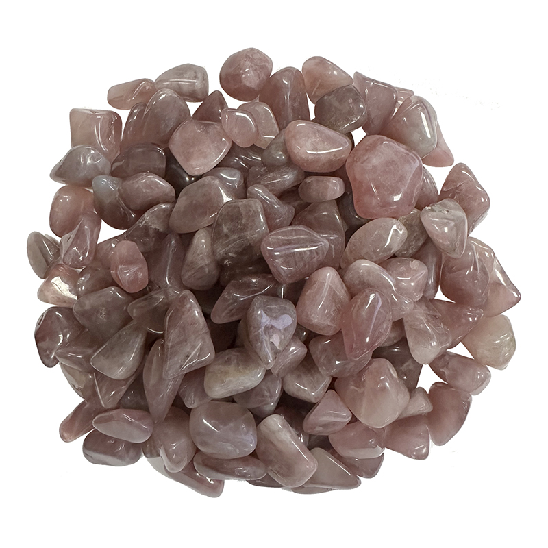 Quartz rose lavande pierres roulées 1 KG