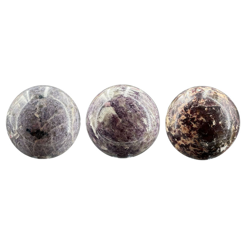 Sphère en Lepidolite en provenance de Madagascar
