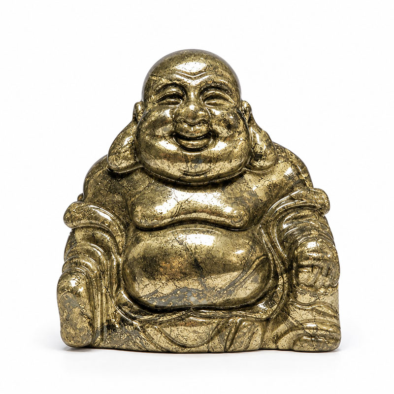 Bouddha en pyrite – 5 cm - la pièce