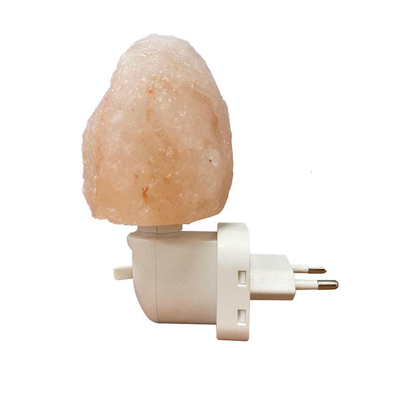 Veilleuse en sel avec prise et ampoule E14 - la pièce - Minerama