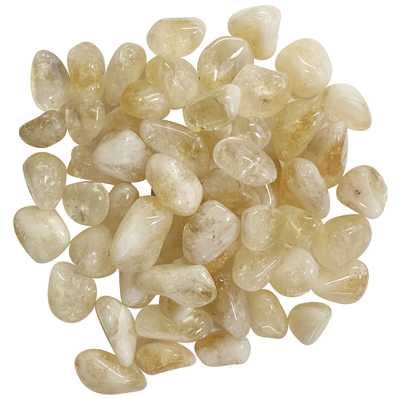 Améthyste chauffée (citrine) Q.B du Brésil pierres roulées 1KG