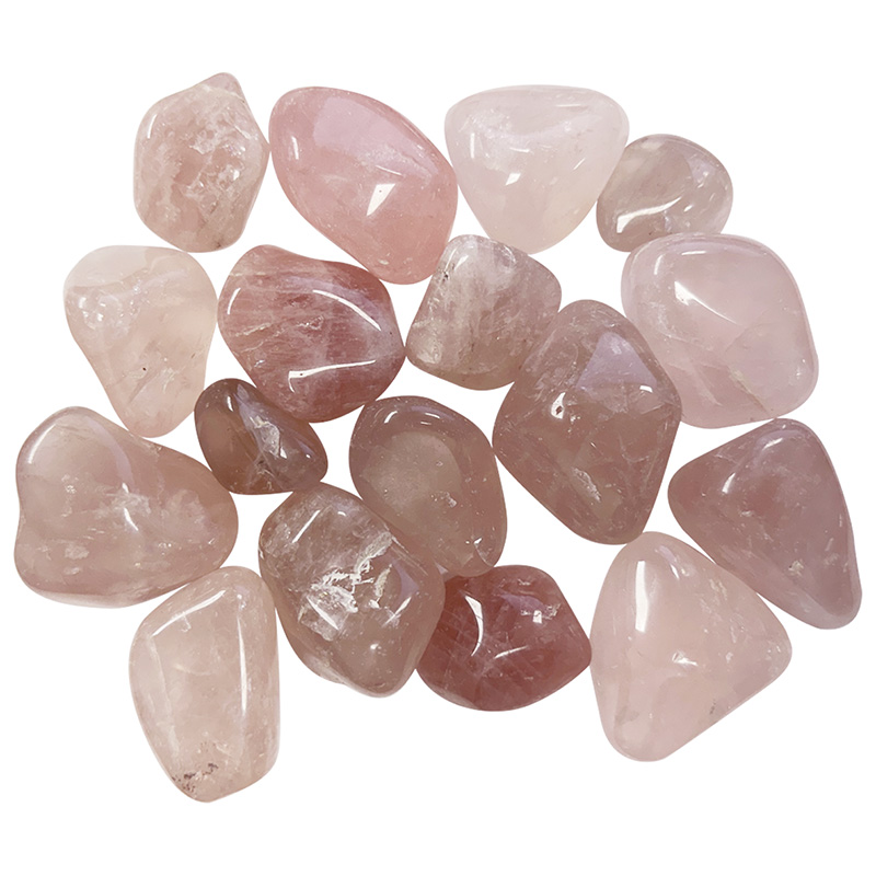 Quartz Rose pierres roulées