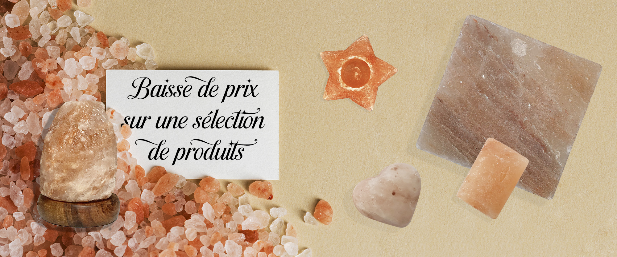 Sel prix en baisse