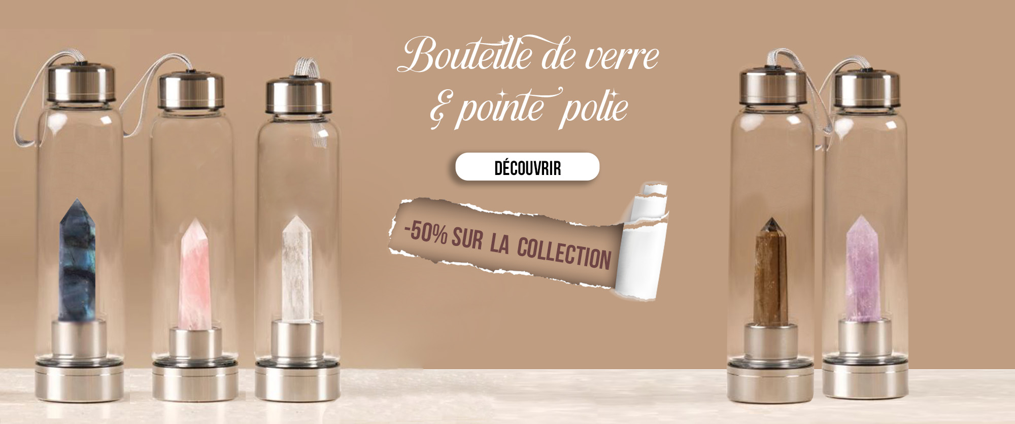 Bouteilles pointes