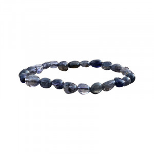 Bracelet iolite grains lot de 4