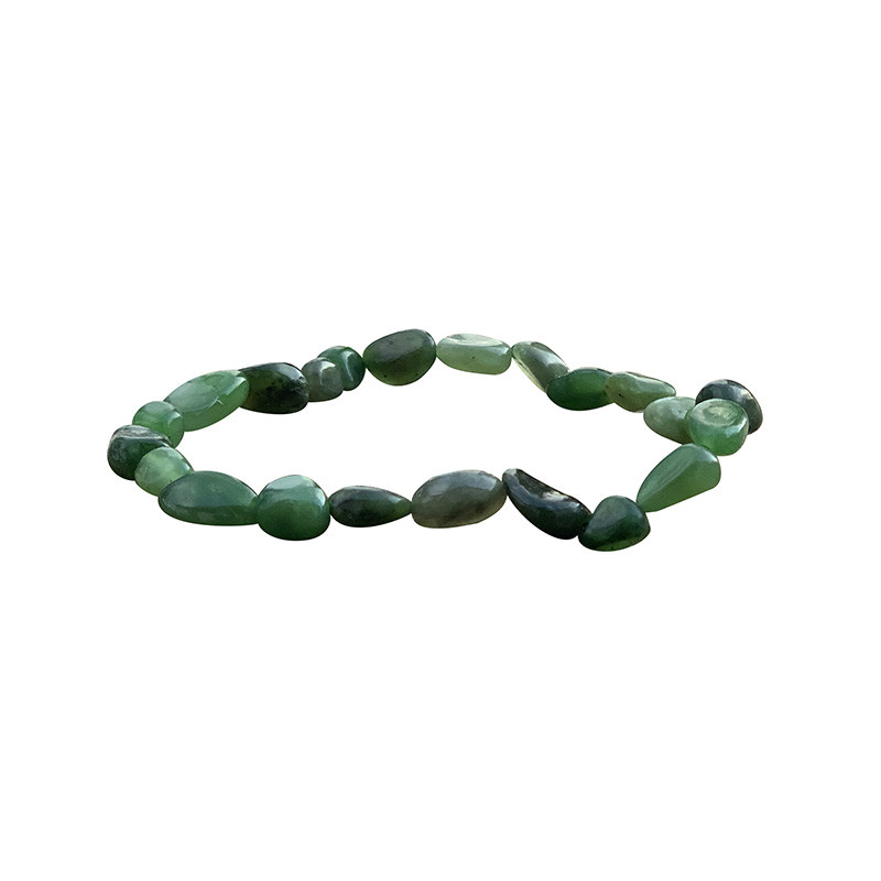 Bracelet jade Chine grains lot de 4
