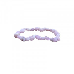 Bracelet kunzite grains lot de 4