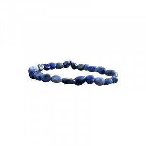 Bracelet sodalite grains lot de 4