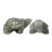 Statuette Tortue en Quartz rose, Howlite ou Labradorite