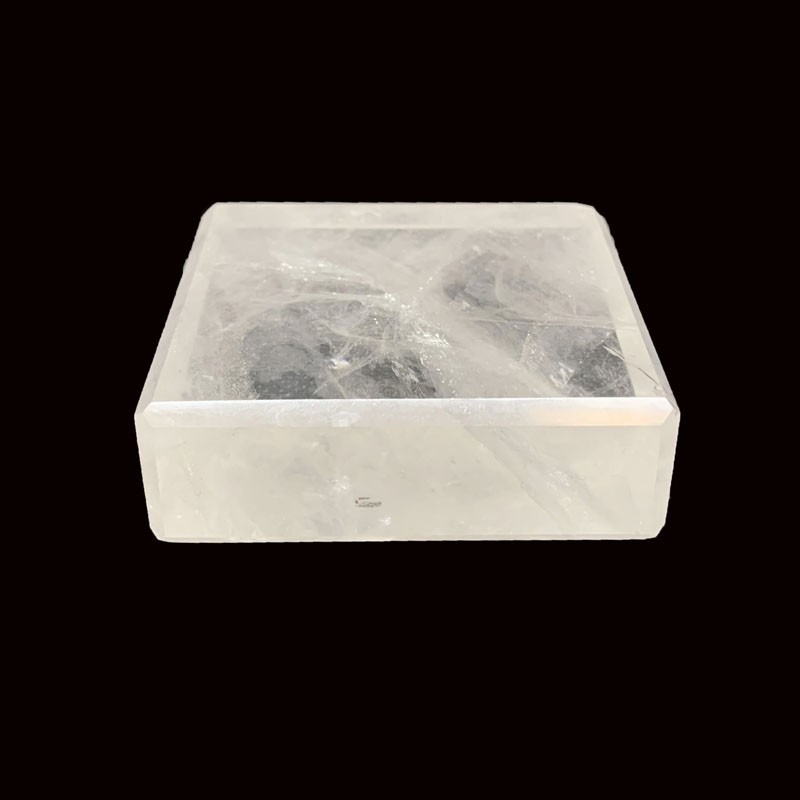 Support Métal Pour Minéraux, Fossiles - Présentoir De Collection Noir, Or, Argent - 5x5x3,5 Cm - 5