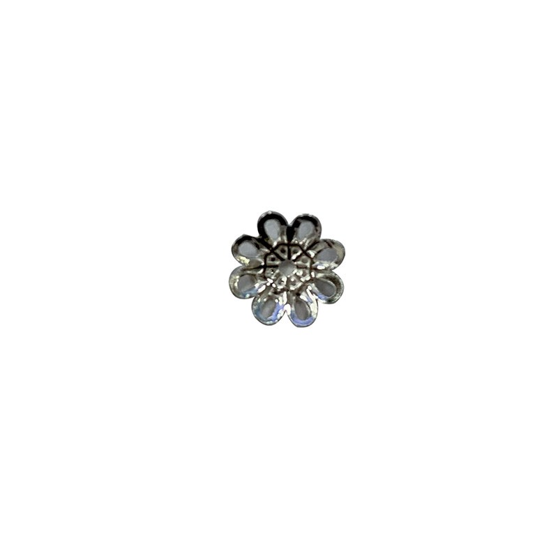 Fleur 7.5mm Argent