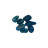 Agate bleue teintée pierres roulées 1KG