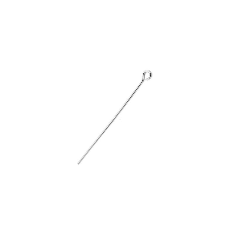 Clou tête 40 mm lot 20 pcs, argent 0.925
