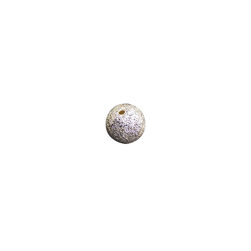 Boules argent 6mm 20pcs petits trous