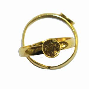 Bague réglable pour cabochon 50 pcs