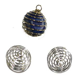 Cage ressort 20mm pour pierres 200pcs