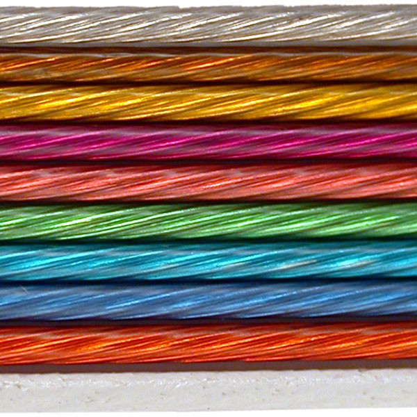 Tour de cou cable gaine 25 pces