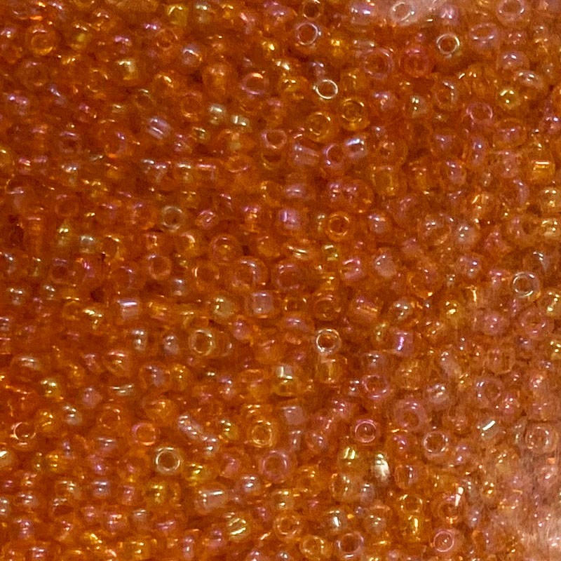 Perles De Rocaille Créalia 2mm à Tisser - Lot De 5 Dosettes (manque Rose Doré) - Occasion Comme Neuve