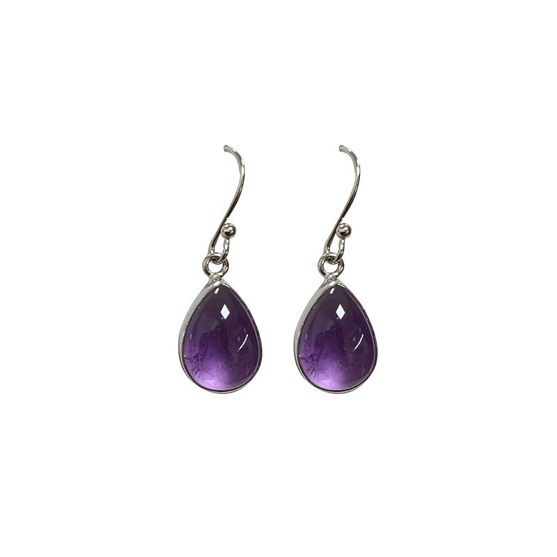 Boucles d'oreilles Gouttes - Argent 0.925 rhodié