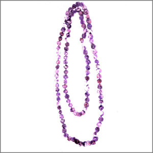 Collier sautoir améthyste 160cm